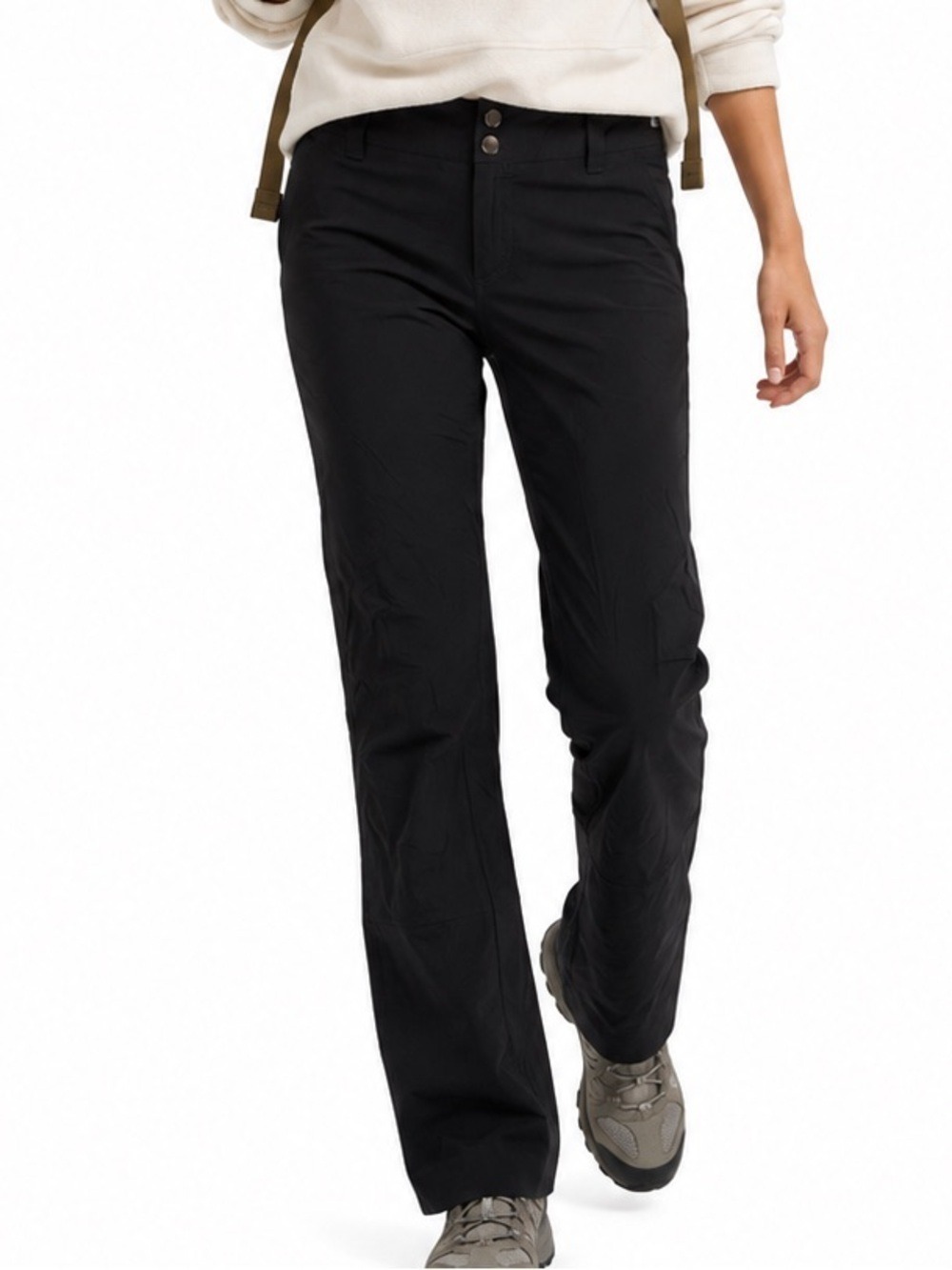 Columbia Black Trail Pants Womens Size 6 Long Outdoorcore Hiking Gear